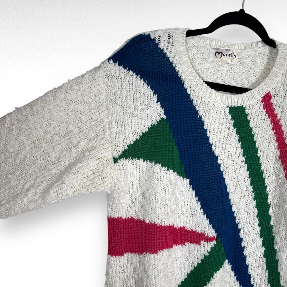 Colorful Abstract Sweater - Picture 4 of 9